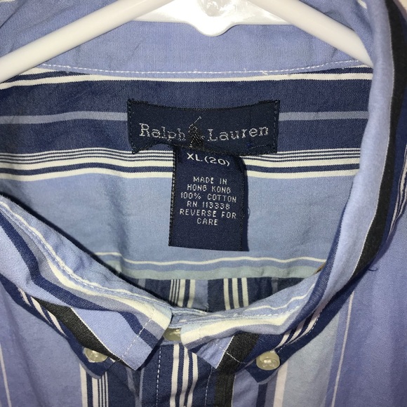 Ralph Lauren Shirts & Tops Ralph Lauren Boys Button Down Xl Pony